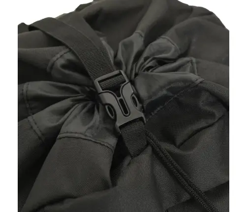 Pārgājienu Mugursoma, Melna, 100 L, Oksfordas Audums Vidaxl