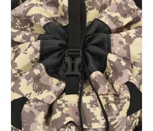 Pārgājienu Mugursoma, Brūna, 100 L, Oksfordas Audums Vidaxl