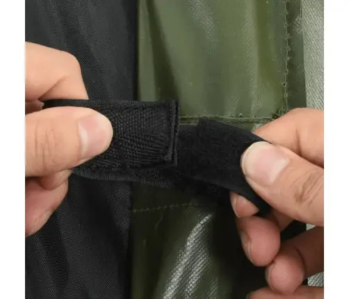 Meškerės Krepšys, Tamsiai Žalia, 150cm Oksfordo Audinys