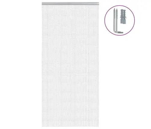 Moskītu Aizkars, Ķēžu, 100X226 Cm, Alumīnijs Vidaxl