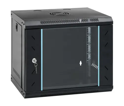 9U Seinale Kinnitatav Võrgukapp 19" Ip20 53X40X45 Cm