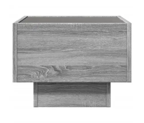 Kafijas Galdiņš Ar Led, 40X40X30 Cm, Inženierijas Koks Vidaxl