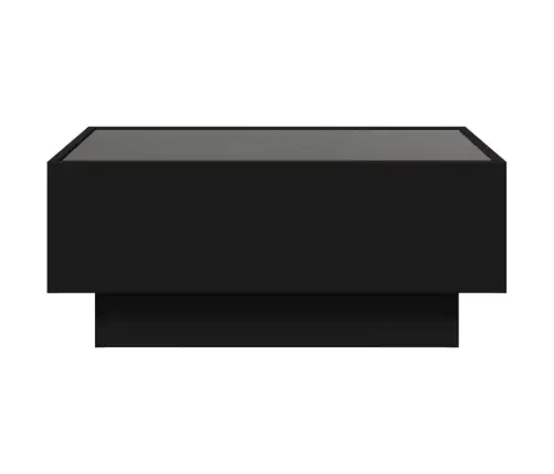Kohvilaud, Must, 70X50X30 cm Tehispuit