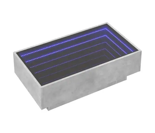 Kafijas Galdiņš Ar Led, 90X50X30 Cm, Inženierijas Koks Vidaxl