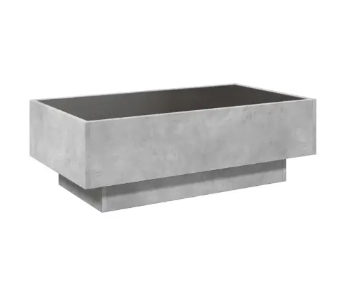 Kafijas Galdiņš Ar Led, 90X50X30 Cm, Inženierijas Koks Vidaxl