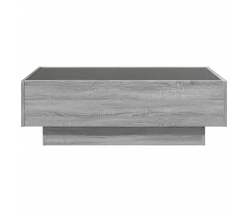 Kafijas Galdiņš Ar Led, 90X50X30 Cm, Inženierijas Koks Vidaxl