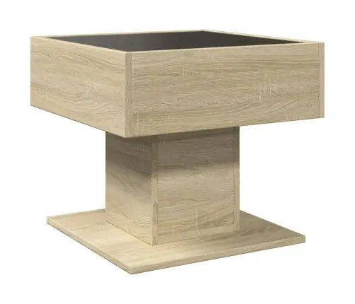 Kohvilaud Lediga, Sonoma Tamm, 50X50X45 cm Tehispuit