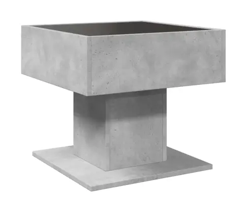 Kafijas Galdiņš Ar Led, 50X50X45 Cm, Inženierijas Koks Vidaxl