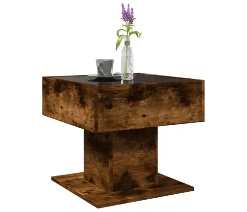 Kohvilaud Lediga, Suitsutatud Tamm, 50X50X45 cm Tehispuit