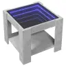 Kafijas Galdiņš Ar Led, 53X53X45 Cm, Inženierijas Koks Vidaxl