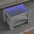 Kafijas Galdiņš Ar Led, 73X53X45 Cm, Inženierijas Koks Vidaxl