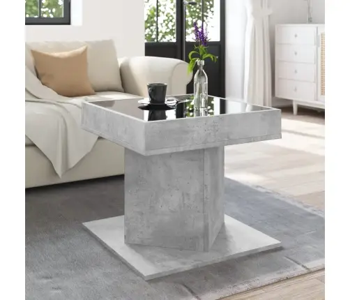 Kohvilaud Lediga, Betoonhall, 50X50X45 cm Tehispuit