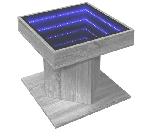 Kohvilaud Lediga, Hall Sonoma Tamm, 50X50X45 cm Tehispuit Kohvilaud Lediga, Hall Sonoma Tamm, 50X50X45 cm Tehispuit