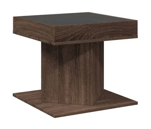 Kohvilaud Lediga, Pruun Tamm, 50X50X45 cm Tehispuit