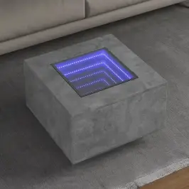 Kohvilaud Lediga, Betoonhall, 60X60X40 cm Tehispuit