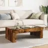 Kafijas Galdiņš Ar Led, Ozola Krāsa, 90X50X30 Cm Vidaxl