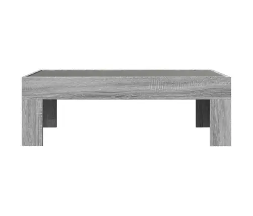 Kohvilaud Led-Tuledega, Hall Sonoma Tamm, 90X50X30 Cm Kohvilaud Led-Tuledega, Hall Sonoma Tamm, 90X50X30 Cm