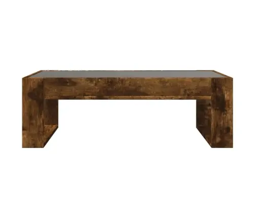 Kafijas Galdiņš Ar Led, Ozola Krāsa, 90X53X30 Cm Vidaxl