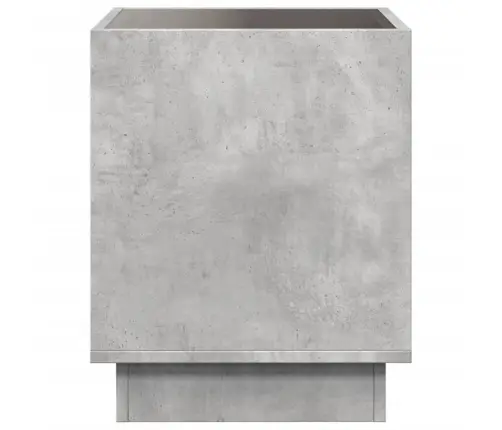 Kohvilaud Led-Tuledega, Betoonhall, 50X50X50 Cm Kohvilaud Led-Tuledega, Betoonhall, 50X50X50 Cm