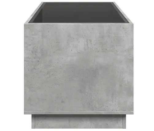 Kohvilaud Led-Tuledega, Betoonhall, 70X50X50 Cm