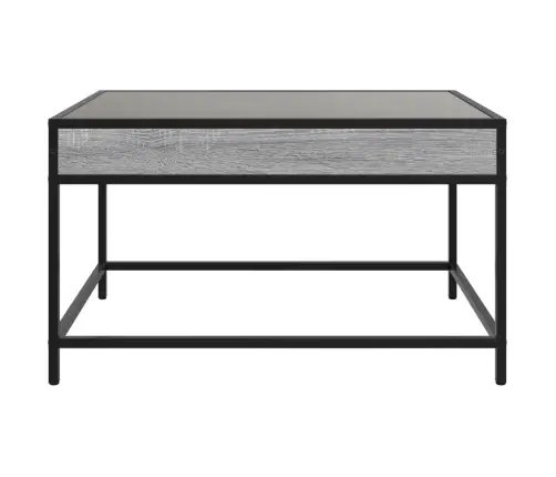 Kavos Staliukas Su Infinity Led Lemputėmis, Pilkas, 70X50X41Cm