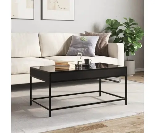 Kohvilaud Led-Tuledega, Must, 90X50X41 Cm