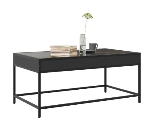 Kohvilaud Led-Tuledega, Must, 90X50X41 Cm