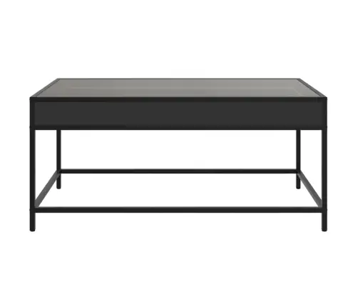 Kohvilaud Led-Tuledega, Must, 90X50X41 Cm