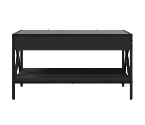 Kohvilaud Led-Tuledega, Must, 70X50X38 Cm