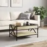 Kafijas Galdiņš Ar Led, Ozola Krāsa, 70X50X38 Cm Vidaxl