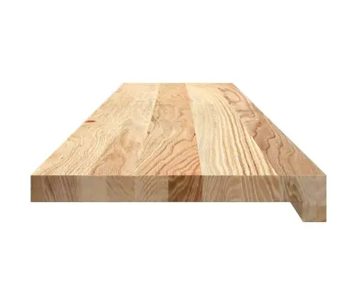 Trepiastmed 4 Tk, 110X25X2 cm Töötlemata Tammepuit