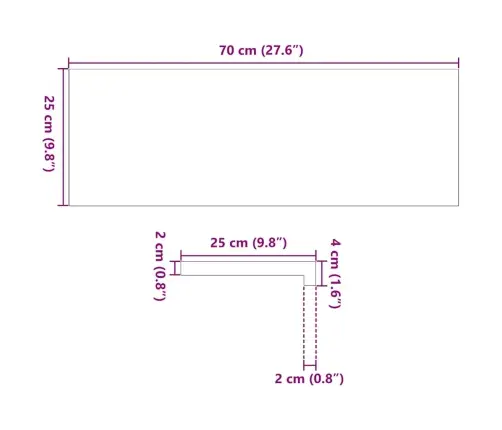 Trepiastmed 12 Tk, 70X25X2 cm Töötlemata Tammepuit