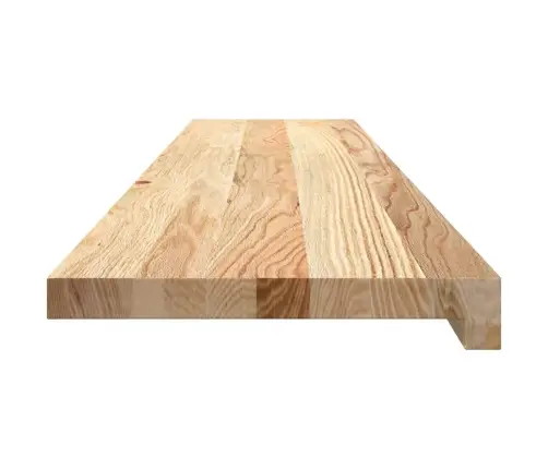 Trepiastmed 12 Tk, 120X25X2 cm Töötlemata Tammepuit
