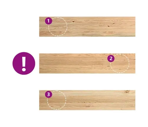 Trepiastmed 12 Tk, 120X25X2 cm Töötlemata Tammepuit