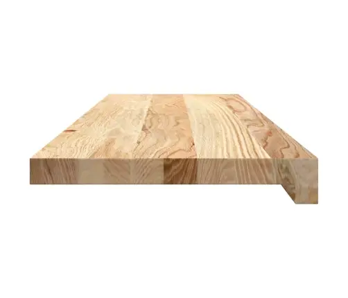 Trepiastmed 12 Tk, 80X30X2 cm Töötlemata Tammepuit