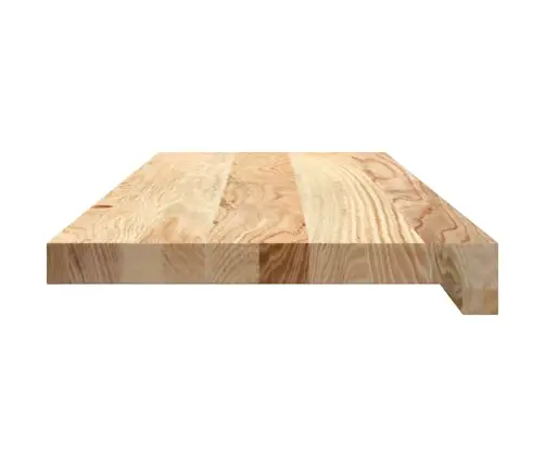 Kāpņu Paklāji, 16Gab., Neapstrādāts, 70X30X2Cm, Ozola Masīvkoks Vidaxl