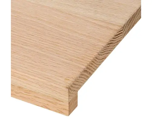 Kāpņu Paklāji, 20Gab., Neapstrādāts, 90X25X2Cm, Ozola Masīvkoks Vidaxl
