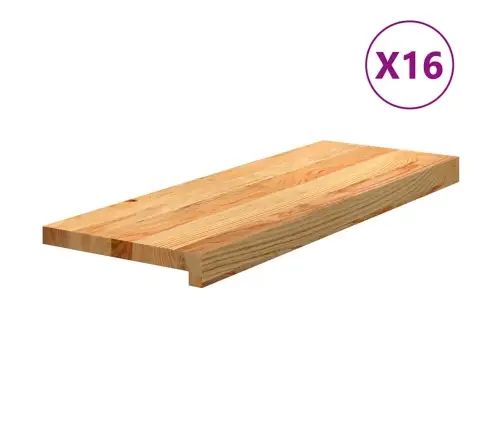 Trepiastmed 16 Tk, Helepruun, 70X25X2 cm Tammepuit