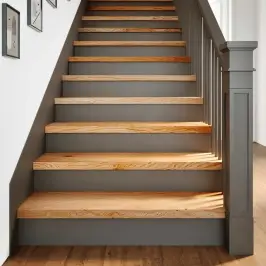 Trepiastmed 16 Tk, Helepruun, 100X30X2 cm Tammepuit