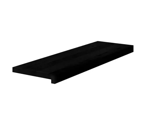 Kāpņu Paklāji, 4 Gab., Tumši Brūna, 80X30X2 Cm, Ozola Masīvkoks Vidaxl