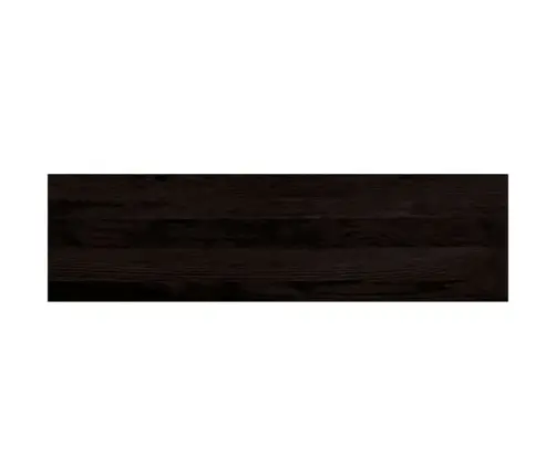 Kāpņu Paklāji, 12Gab., Tumši Brūna, 90X25X2Cm, Ozola Masīvkoks Vidaxl