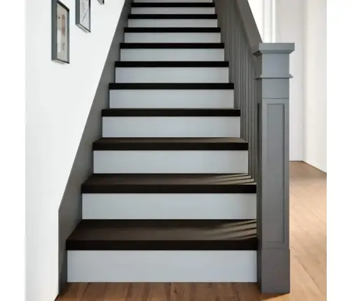 Trepiastmed 16 Tk, Tumepruun, 80X25X2 cm Tammepuit