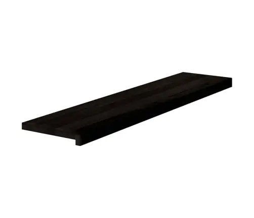 Kāpņu Paklāji, 16Gab., Tumši Brūna, 110X30X2Cm, Ozola Masīvkoks Vidaxl