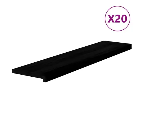 Trepiastmed 20 Tk, Tumepruun, 110X25X2 cm Tammepuit