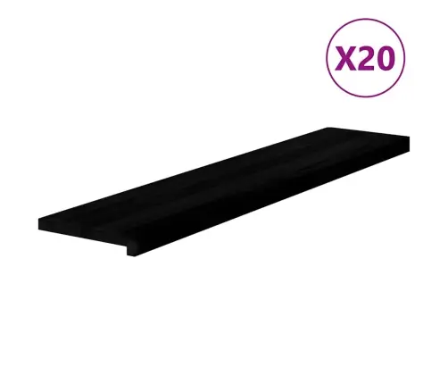 Trepiastmed 20 Tk, Tumepruun, 120X25X2 cm Tammepuit