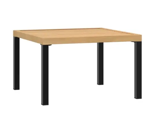 4-Osaline Aiadiivani Komplekt Patjadega, Must, Alumiinium