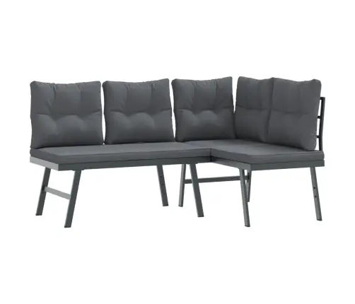 Sodo Suoliukų Komplektas, 5Vnt., Juodi, Plienas