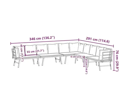 Dārza Soli Ar Spilveniem, 4 Gab., Melni, Pulverkrāsots Tērauds Vidaxl