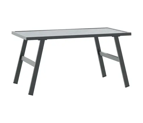 Dārza Soli Ar Spilveniem, 9 Gab., Melni, Pulverkrāsots Tērauds Vidaxl