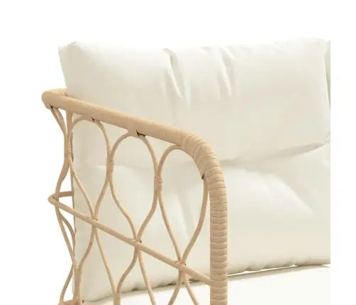 Sodo Komplektas Su Pagalvėlėmis, Juodas, Plienas/Tekstilenas